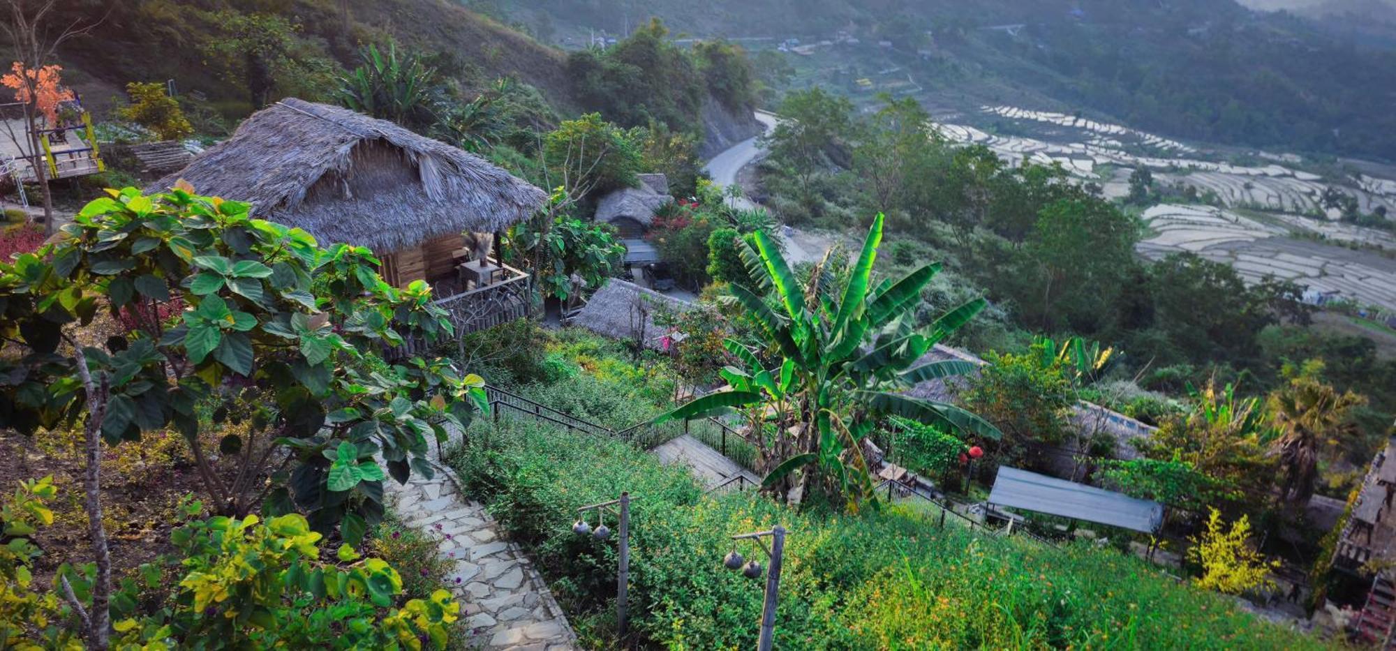 Ecolodge Ke Nenh Dien Bien Ban Hin Lom Exterior photo